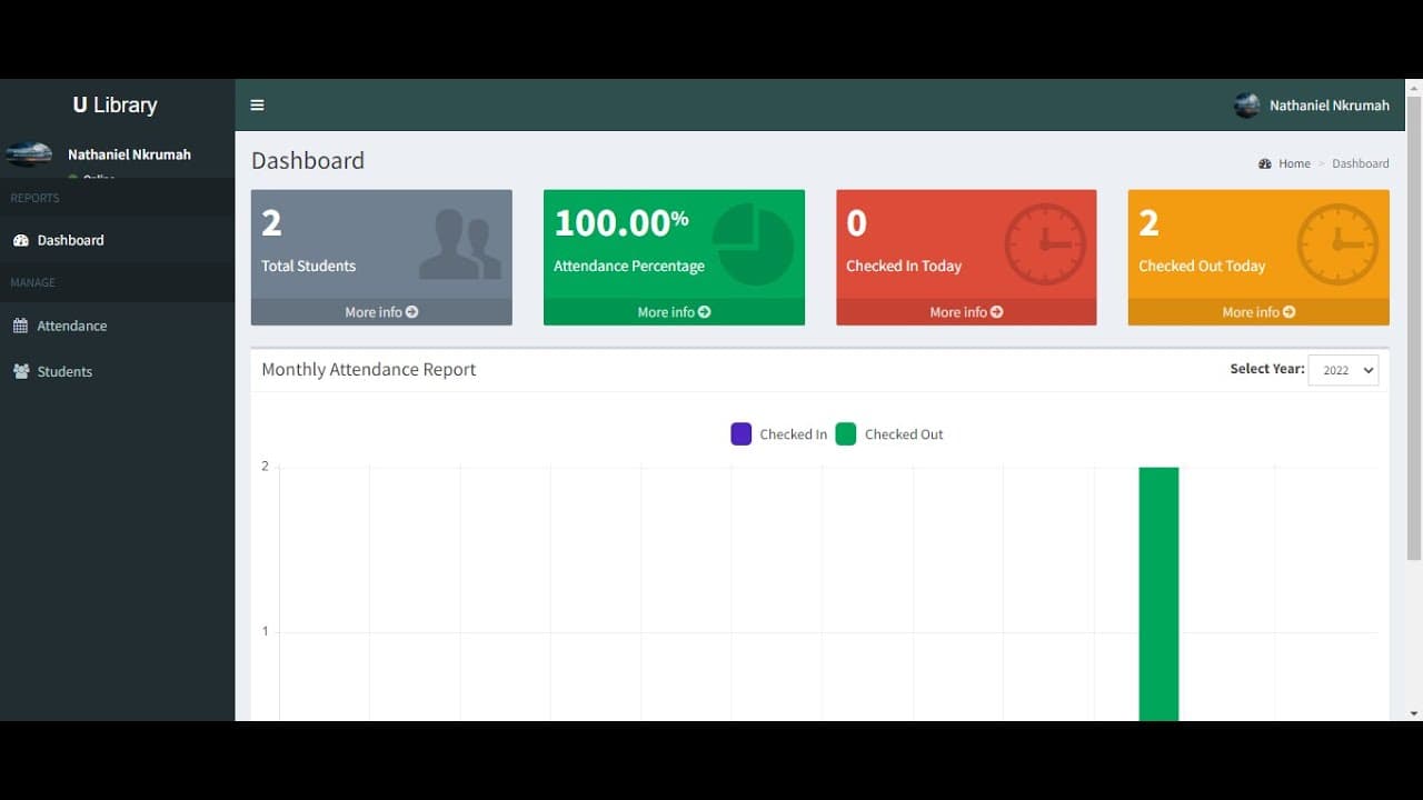 Library Attendance System