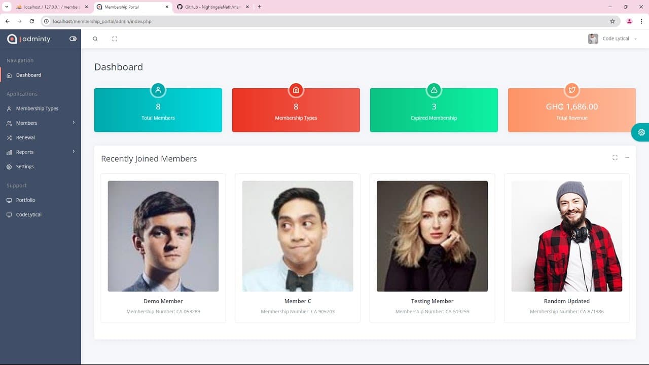 Membership Management System